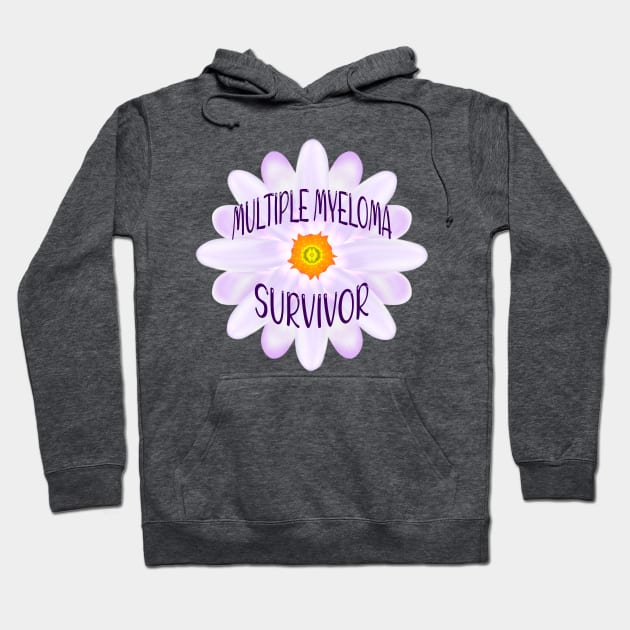 Multiple Myeloma Survivor Hoodie by MoMido